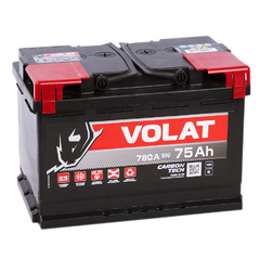 Аккумуляторная батарея VOLAT 75Ah 780A ОП